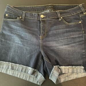 Celebrity Pink Blue Jean Shorts Casual Summer Style
